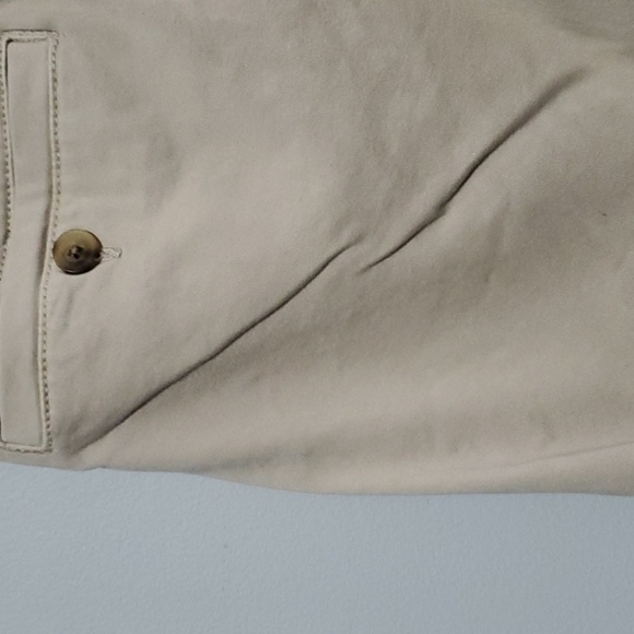 American EAGLE outfitters Beige Slim Fit Skinny Pants Flat Front Chino - Picture 13 of 14